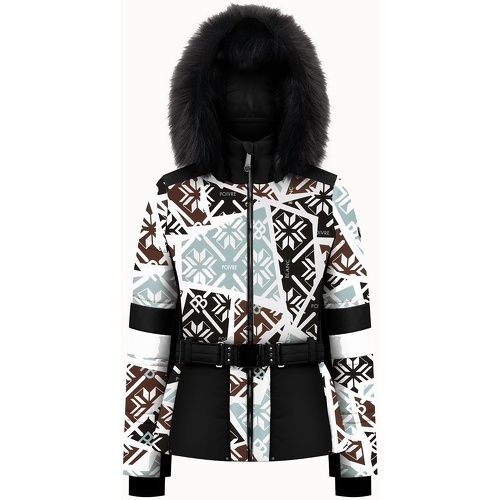 POIVRE BLANC - Veste De Ski / Snow 1003 Print Black Femme