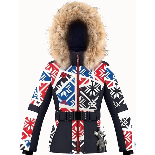 POIVRE BLANC - Veste De Ski / Snow 1003 Print Scarlet Red Fille