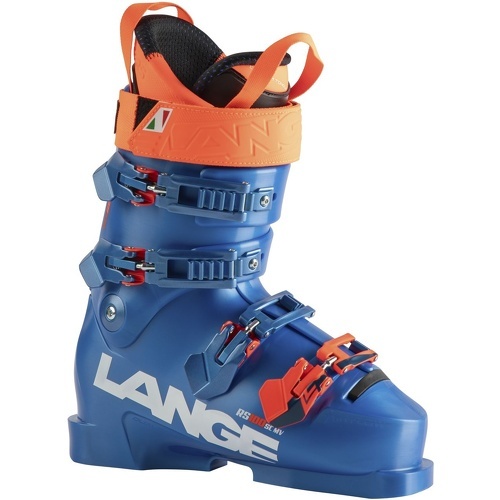 LANGE - Chaussures De Ski Rs 100 Sc Wide Vibrant Bleu Garçon