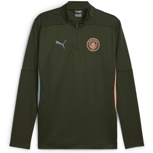 Haut d'entraînement à 1/4 zip Manchester City Homme