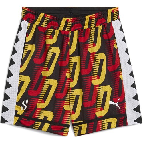 PUMA - Short de basketball à imprimé intégral Scoot All Jaws Homme