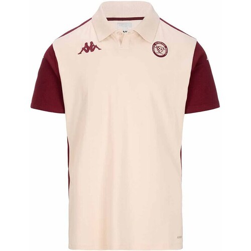 KAPPA - Polo Abiangy Beige Union Bordeaux Bègles 2024/2025