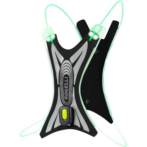 Rogelli - Gilet De Securite Haute Visibilite Spider Led Vest - Unisexe - Vert