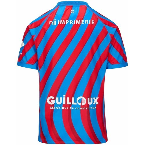 KAPPA - Maillot Kombat Home SM Caen Bleu/Rouge Homme