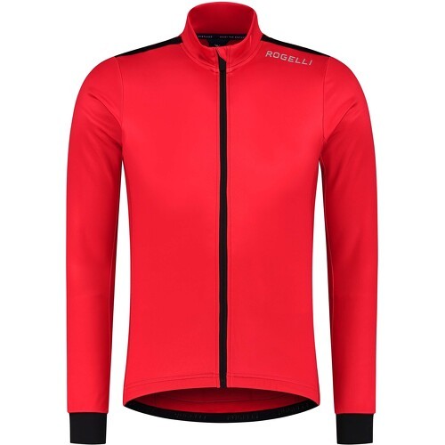 Maillot Manches Longues Velo Core - Homme - Rouge