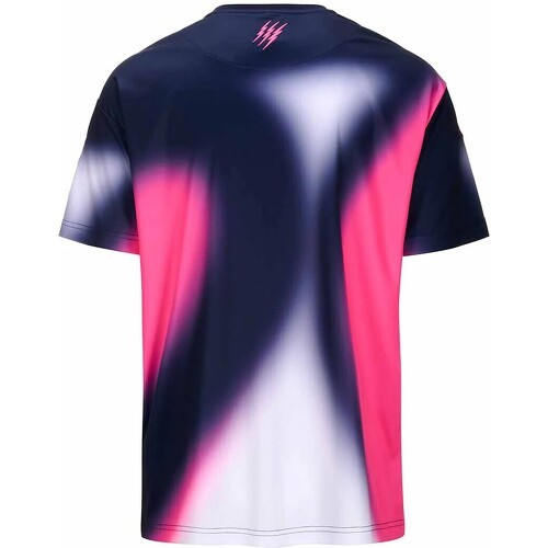 T-shirt Banda Fapy Stade Français Paris Officiel Rugby Bleu/Rose Homme