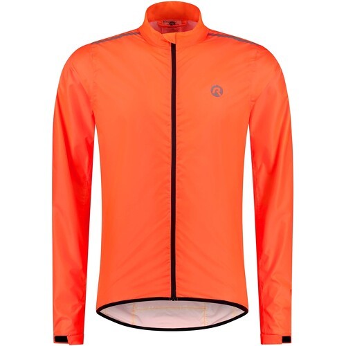 Veste Velo Manches Longues Pluie Vent Core - Homme - Orange