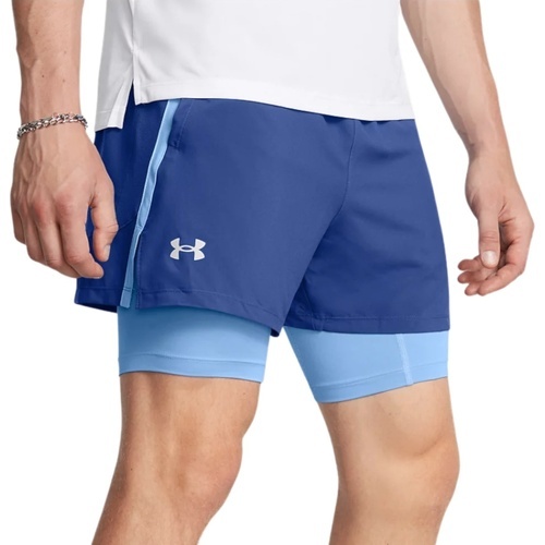 Shorts Launch 2-in-1 13Cm Tech Blue/Horizon Blue