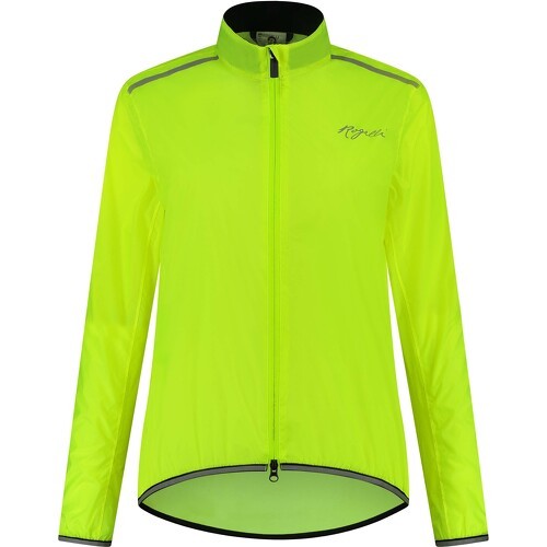 Veste Velo Manches Longues Pluie Vent Essential - Femme - Jaune