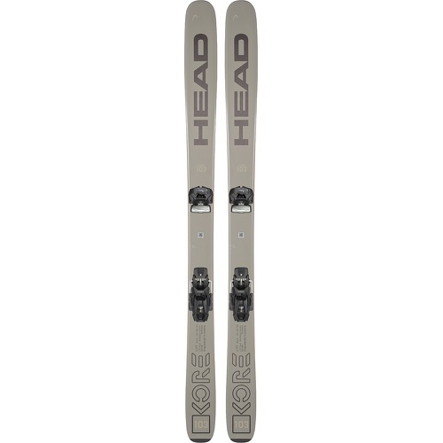 HEAD - Pack Ski Kore 103 W + Fixations Attack 12 Gw Beige Femme