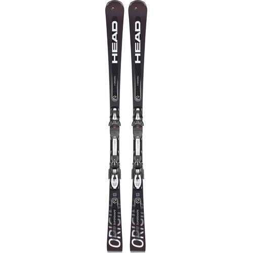 Pack Ski Supershape E-original + Fixations Protector Pr11 Gw Gris Homme