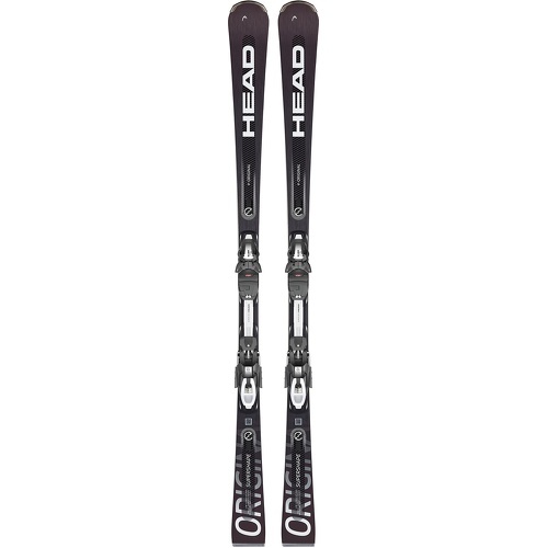 Pack Ski Supershape E-original + Fixations Protector Pr13 Gw Gris Homme