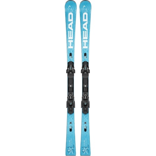 HEAD - Pack Ski Wc Rebels E-sl Pro + Fixations Ff St 16 Bleu Homme