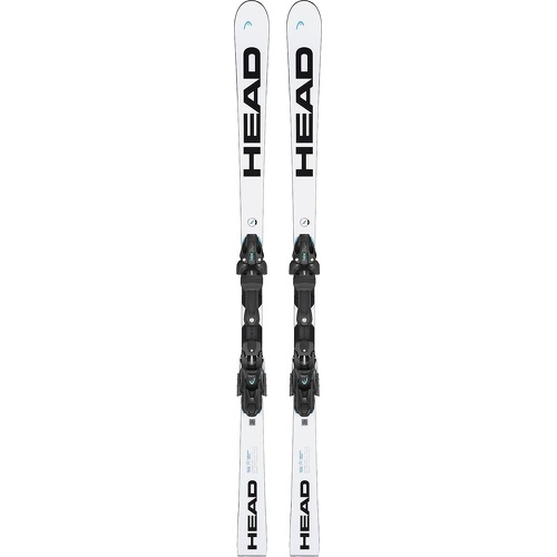 HEAD - Pack Ski Wcr E.gs Rebel Team Sw + Fixations Ff 11 Race Blanc Garçon