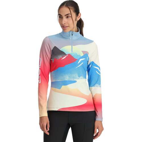 Womens Vivid Half Zip