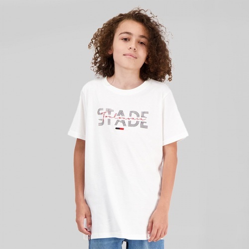 T-shirt Sled blanc pour enfant