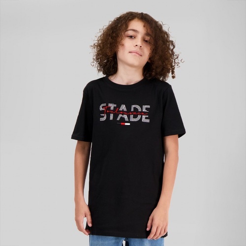 T-shirt Sled noir pour enfant