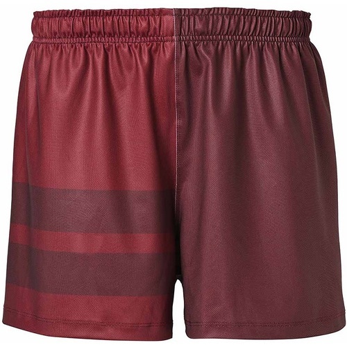 Short Kombat Ryder Pro Home UBB Union Bordeaux Bègles Officiel Rugby Rouge Enfant