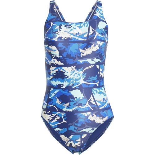 Maillot de bain 1 pièce dos en C femme Graphic