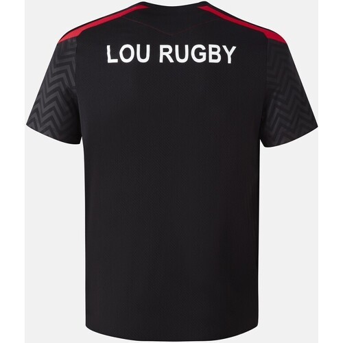 T-shirt Training Tech LOU Rugby Officiel Lyon Homme Noir