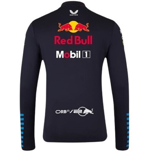 Sweat-shirt à demi-zip officiel Oracle Red Bull Racing Formule 1 Unisexe - Bleu