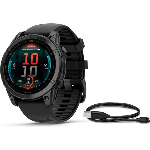 GARMIN - fenix E,47mm,Slate Gray Steel/Black