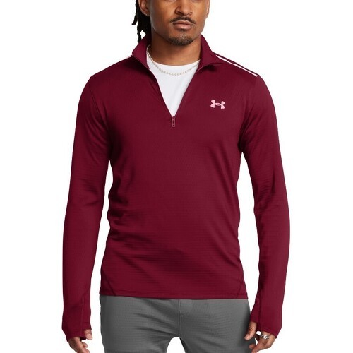 UA Vanish CW 1/4 Zip-RED