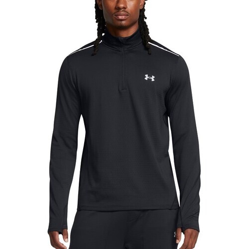 UA Vanish CW 1/4 Zip-BLK