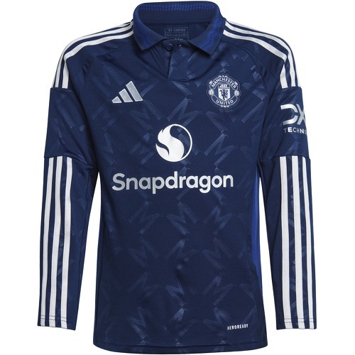 Maillot Extérieur manches longues enfant Manchester United 2024/25