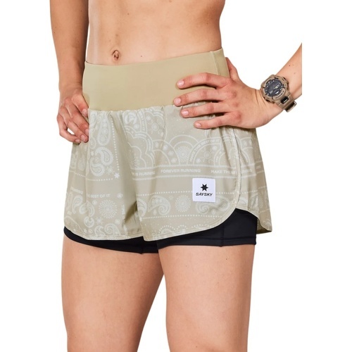 Saysky - Paisley 2 In 1 Pace Shorts 3"