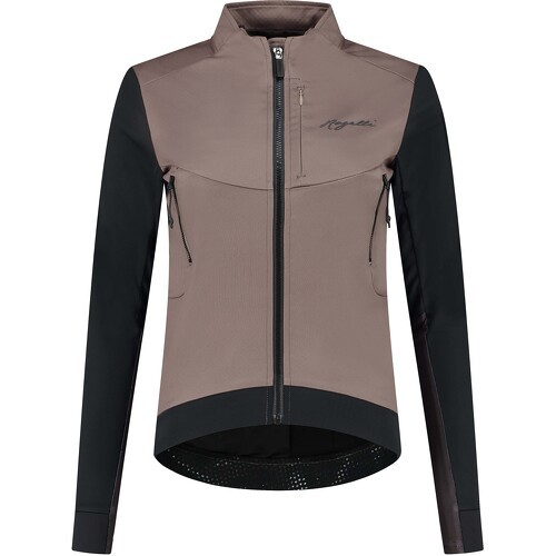 Veste Velo Manches Longues Hiver Cadence - Femme - Taupe/Noir