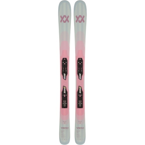 Pack De Skis Blaze Jr Blue Pink + Fixations 7.0 Vmotion Jr Bleu Fille