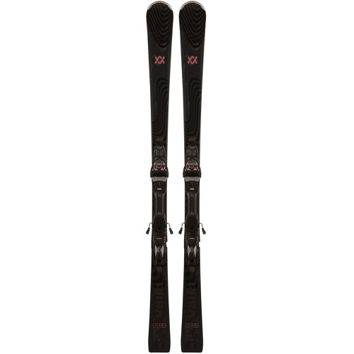 Pack De Skis Flair Sc Carbon + Fixations Vmotion 11 Tcx Lady Noir Femme