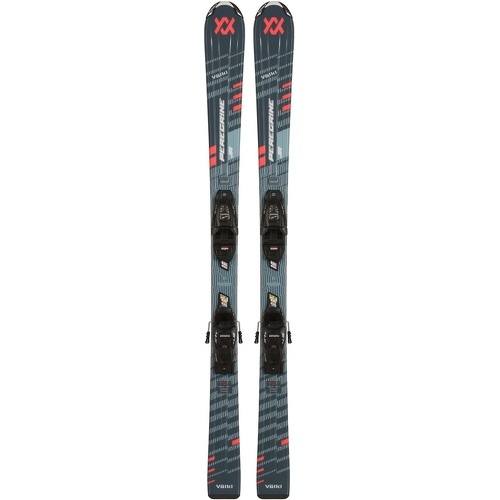 VÖLKL - Pack De Skis Peregrine Junior + Fixations 4.5 Vmotion Jr Gris Garçon