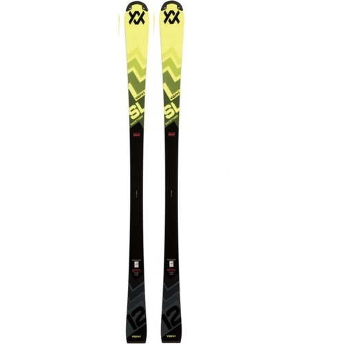 VÖLKL - Pack De Skis Racetiger Sl R Wc Fis + Fixations Comp 20 Jaune Homme