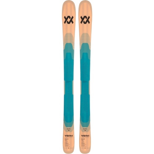 Pack De Skis Blaze Jr Orange + Fixations 7.0 Vmotion Jr Orange Fille