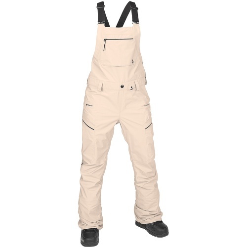 VOLCOM - Pantalon De Ski/snow Elm Stretch Gore Bib Overall Sand Femme