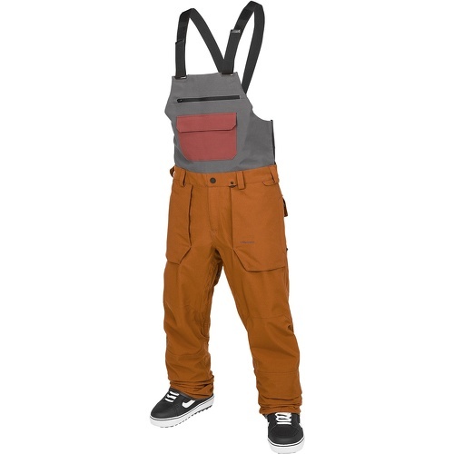 Pantalon De Ski/snow Roan Bib Overall Caramel Homme