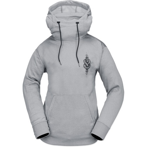 Sweat A Capuche Riding Hydro P/o Heather Grey Femme