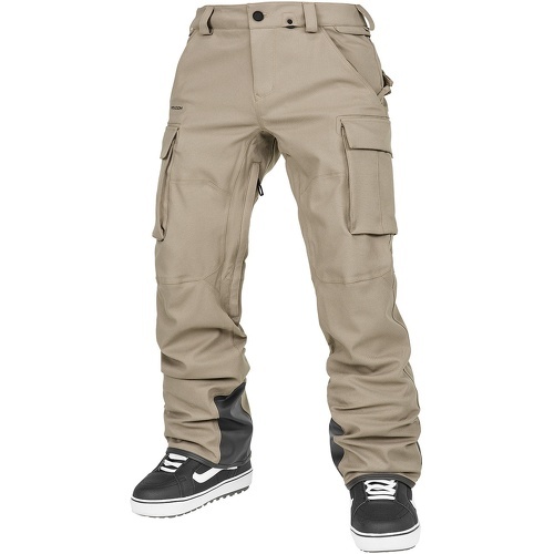 Pantalon De Ski/snow New Articulated Chestnut Brown Homme