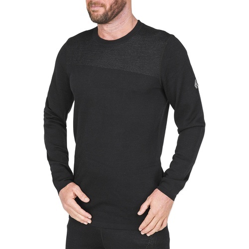 Sous Vetements Thermique M Engineered Crew Black Homme