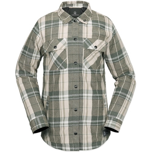 Veste De Ski/snow Ins Riding Flannel Sand Femme