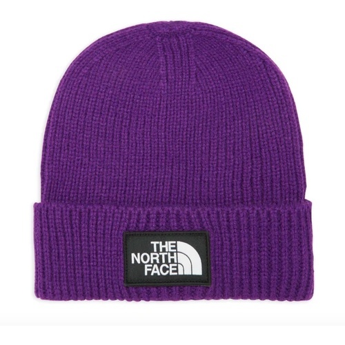 Casquette TNF Logo Box Cuffed Beanie - Violet