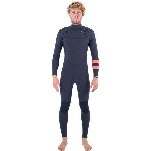 HURLEY - Hommes Plus 5/3mm Chest Zip Combinaison Néoprène MFS001250