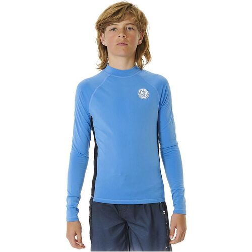 Junior Icons UV Brushed Long Sleeve Rash Vest - B