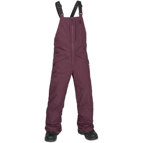 Pantalon De Ski/snow Barkley Ins Bib Overall Burgundy Garçon