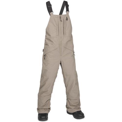 VOLCOM - Pantalon De Ski/snow Barkley Ins Bib Overall Chestnut Brown Garçon