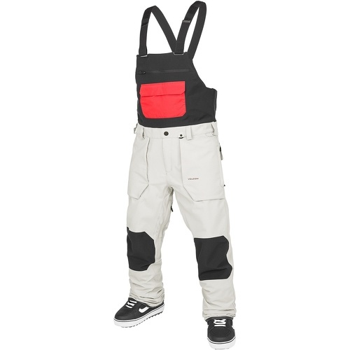 Pantalon De Ski/snow Roan Bib Overall Stone Homme