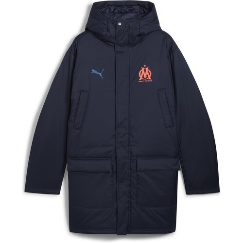 Olympique de Marseille Winter Jacket Marine 2024/2025