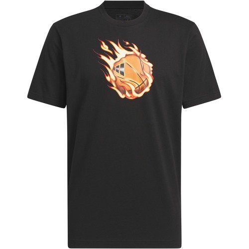 T-shirt On Fire Graphic